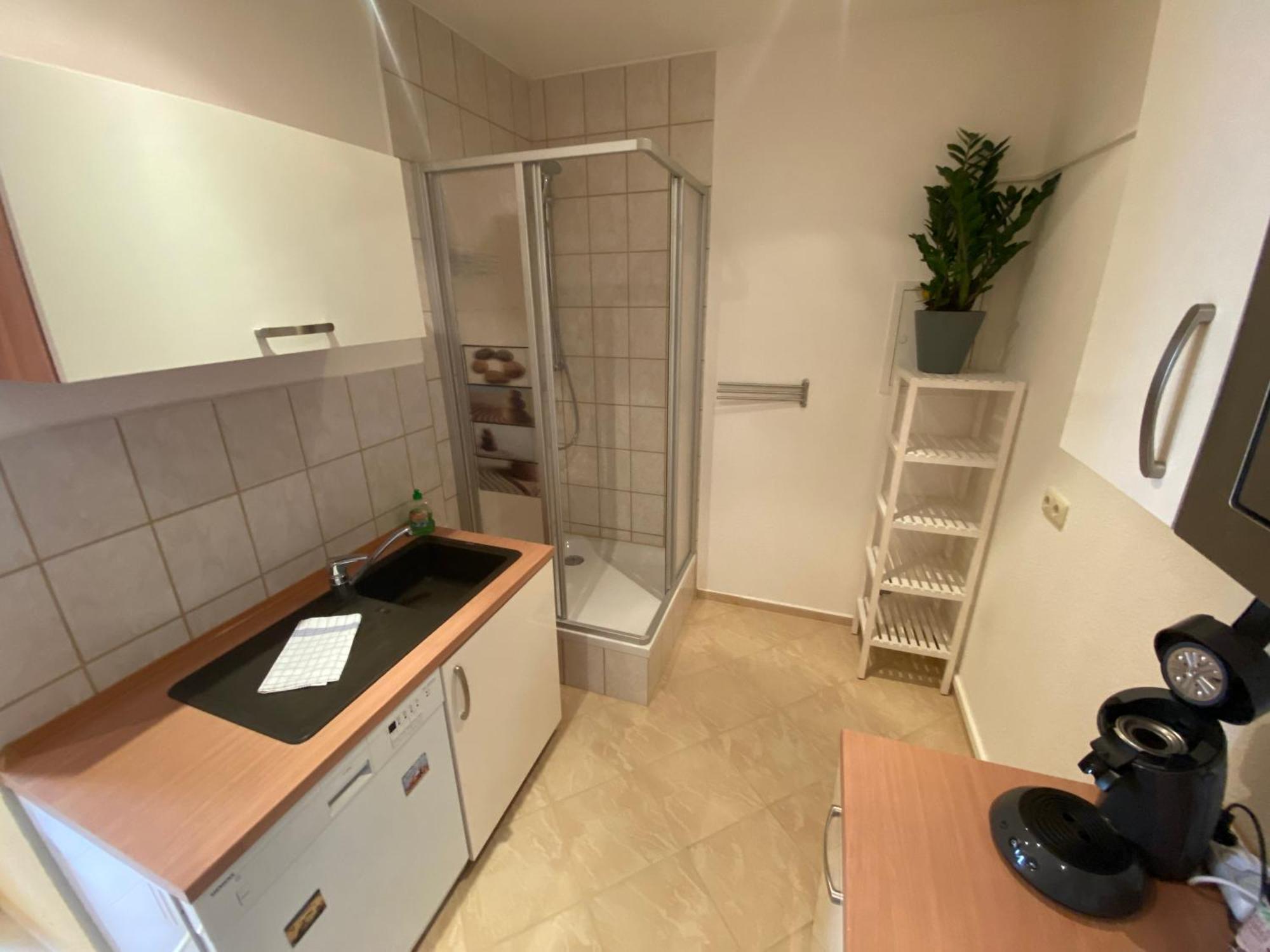 Citywohnungen Halle Am Riebeckplatz Room photo